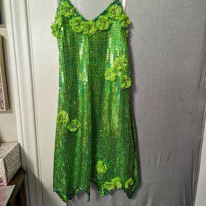 Custom Made Tinkerbell Dress w/wig and wand -  XSmall/Small